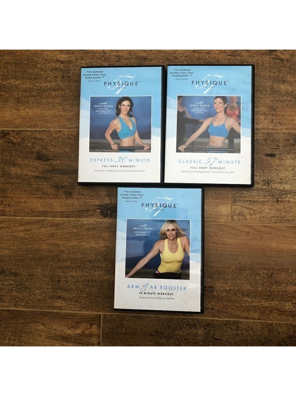 𝅺dvds Physique 57 New York Workout Kit 3 Disc Set